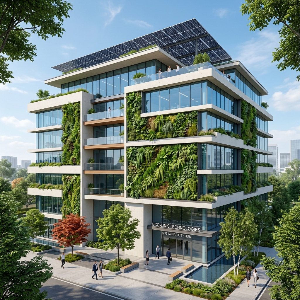 Modern Sustainable Commercial Complex