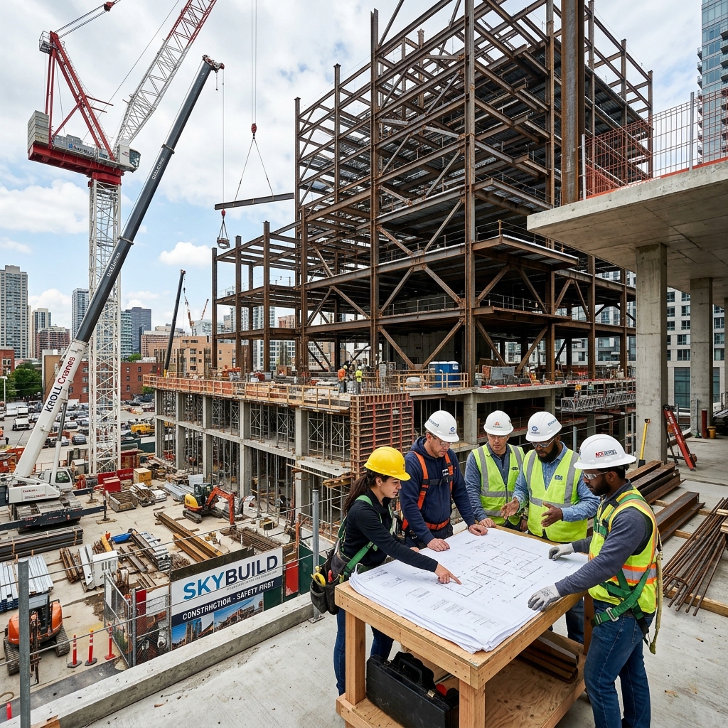 Yasin Yapı Active Construction Site